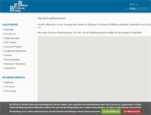 Tablet Screenshot of bfb-ev.de